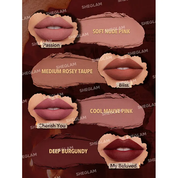 ست رژ لب بادوام داینامات امبر رز