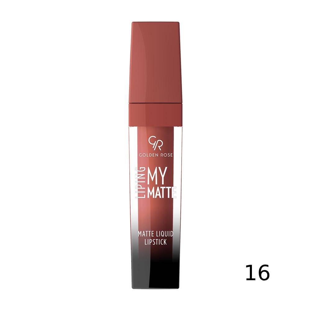 رژ لب مایع  شماره 16 مدل my matte