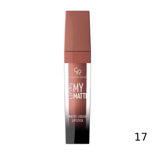رژ لب مایع  شماره 17 مدل my matte