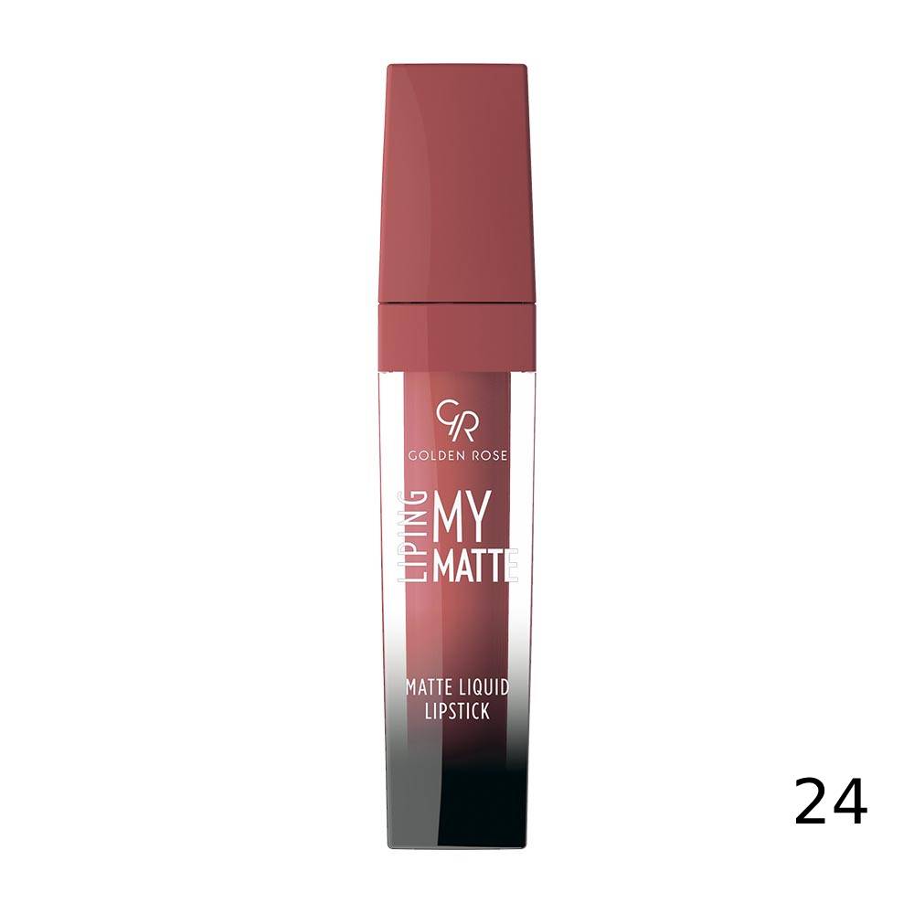 رژ لب مایع  شماره 24  مدل my matte