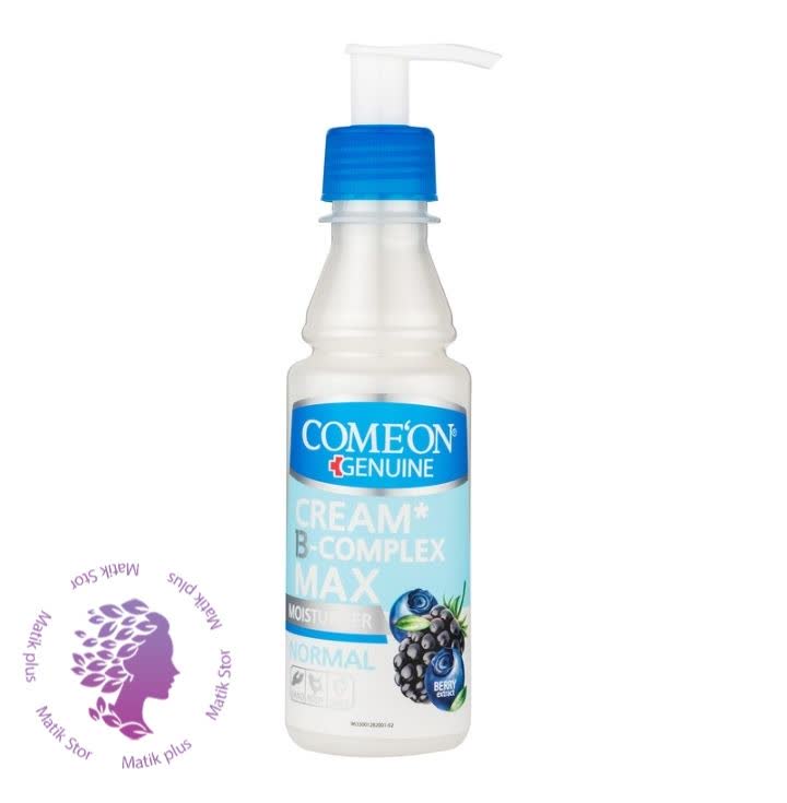 کرم مرطوب کننده بی کمپلکس نرمال کامان مدل پشن بری ( پوست‌های نرمال و مختلط)