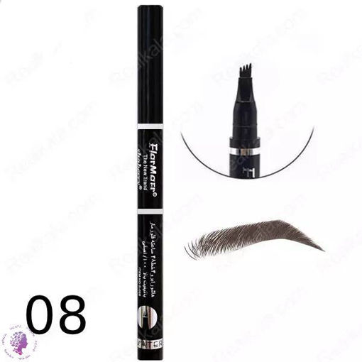 هاشور ابرو 4 خط شماره 08 ضدآب های کپی