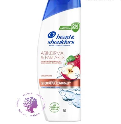 شامپو تصفیه و درخشان کننده حاوی عصاره سیب