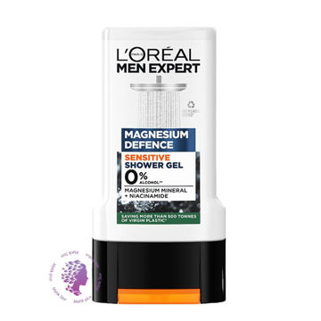 شامپو بدن مردانه مدل MAGNESIUM DEFENCE مناسب پوست حساس 300 میل