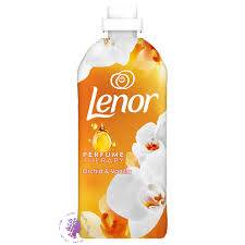 مایع نرم کننده و خوشبو کننده لباس لنور مدلorchid & vanilla حجم 858 میل