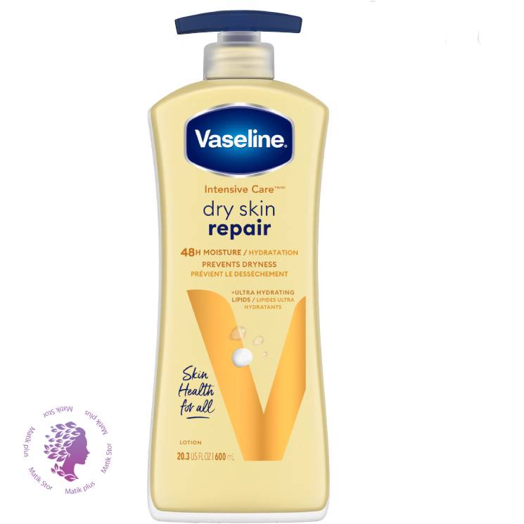 لوسیون بدن مغذی و مرطوب کننده وازلین مناسب پوست خشک