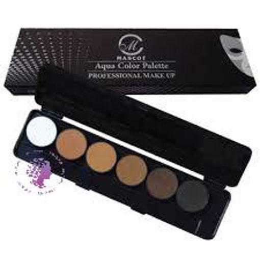 پالت ابرو ماسکات mascot aqua color palette
