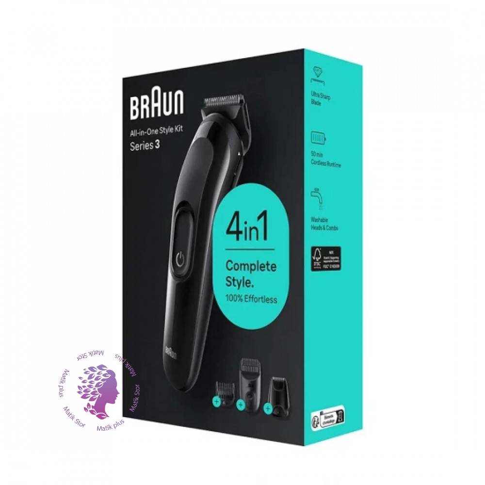 ست اصلاح و مراقبت ۴ کاره Braun Series 3 SK3400،