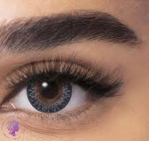 لنز رنگی روزانه آبی مدل Blue