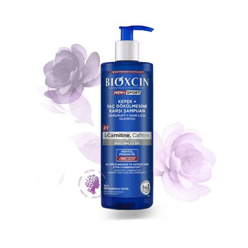 شامپو کافئینه ضد شوره و ضد ریزش  ۵۰۰میل