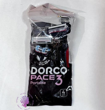 تیغ اصلاح 3 لبه  بسته 4 عددی