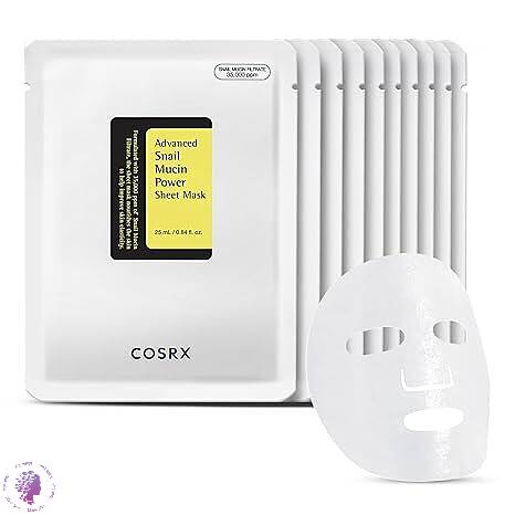 ماسک ورقه‌ای صورت حاوی عصاره حلزون