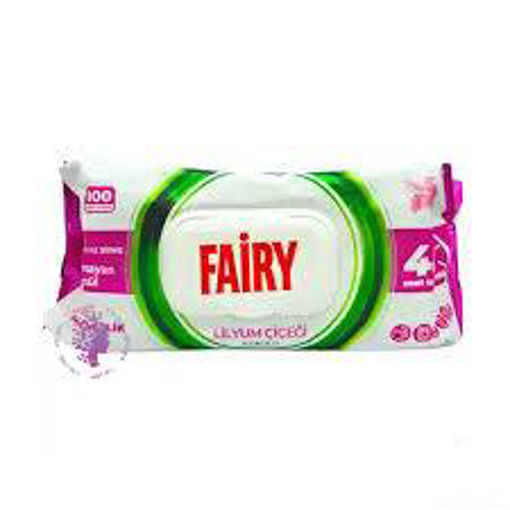 دستمال سطوح چند منظوره رایحه لیلیوم بسته 100 عددی