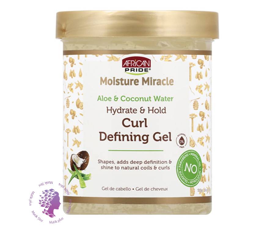 ژل حالت دهنده و آبرسان  Moisture Miracle Hydrate & Hold Curl Defining Hair Gel