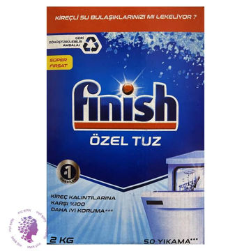 نمک ماشین ظرفشویی فینیش مدل OZEL TUZ وزن 2000 گرم