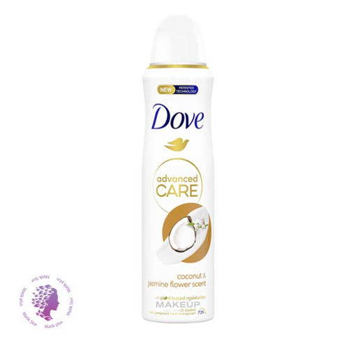 اسپری ضدتعریق 72 ساعته زنانه رایحه نارگیل و یاس داو