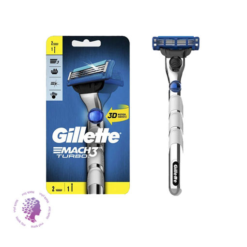 تیغ اصلاح مچ تری توربو Mach3 Turbo با یدک