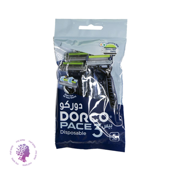 خودتراش مردانه مدل Pace 3 بسته 5 عددی	