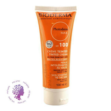کرم ضدآفتاب بایودرما SPF 100 مدل فتودرم-تینتد کرم