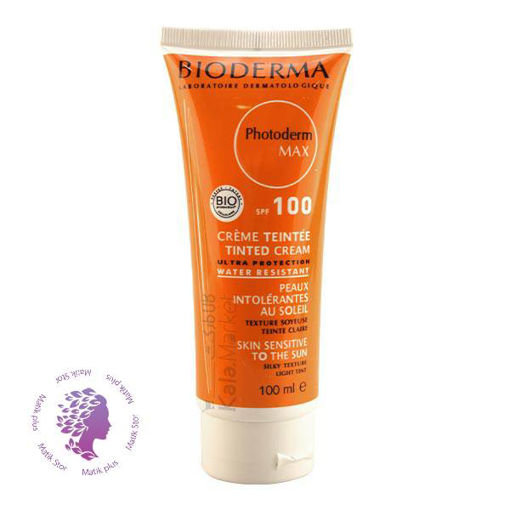 کرم ضدآفتاب SPF 100 مدل فتودرم-تینتد کرم