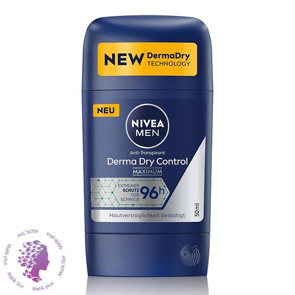 مام صابونی مردانه درای کنترل Derma Dry Control Maximum Stick 50Ml