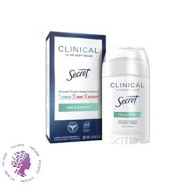 مام کرمی ضد تعریق کلینیکال مدل فری سنسیتیو Free & Sensitve حجم 45 گرم