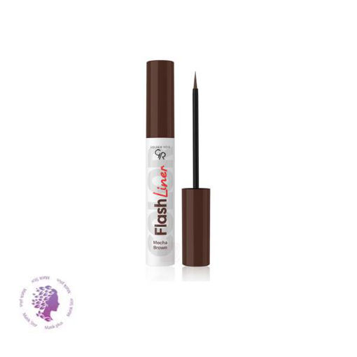 خط چشم رنگی مدل فلاش لاینر Flash Liner Colored Eyeliner رنگ قهوه ای موکا شماره 108