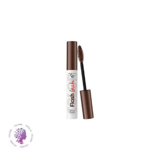 ریمل رنگی مدل FLASH LASH COLORED MASCAR رنگ قهوه ای موکا