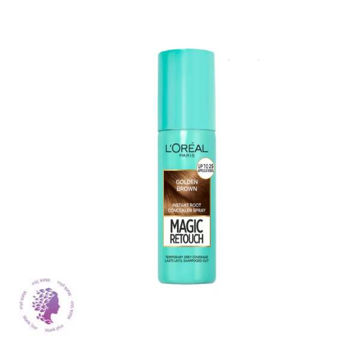 اسپری کانسیلر ریشه مدل Magic Retouch رنگ قهوه ای طلایی