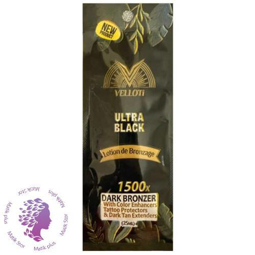 لوسیون سولاریوم ساشه ای مدل Ultra Black