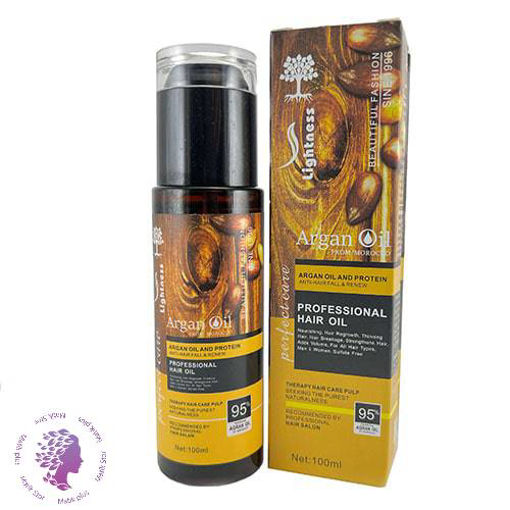 روغن مو ارگان پنج ستاره لیبل دار