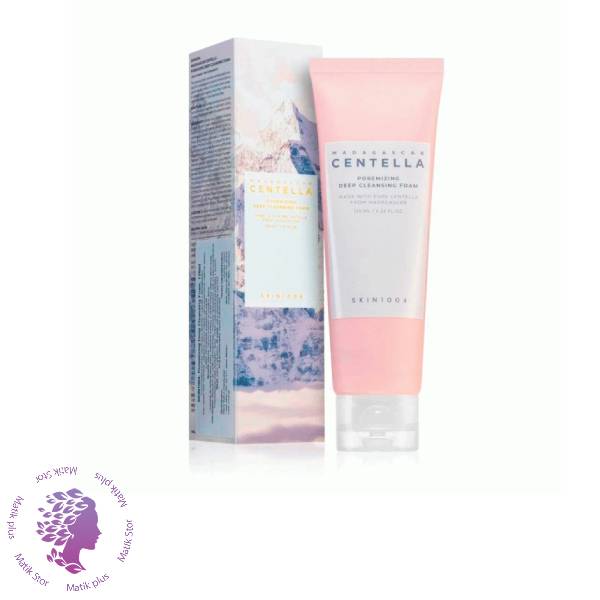 فوم شوینده منافذ اسکین1004 SKIN1004 CENTELLA POREMIZING DEEP CLEANSING FOAM حجم125ml اصل کره جنوبی