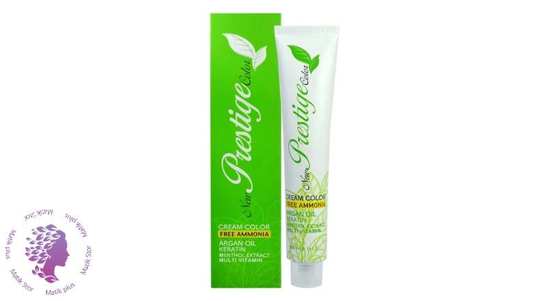 رنگ مو نیو پرستیژ کالر با رنگ قهوه‌ای خاکستری شماره 4.1