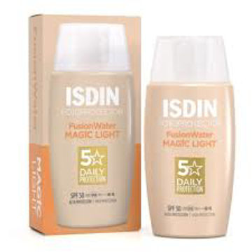 ضد آفتاب رنگی مدل Fusion Water Magic رنگ لایت حجم 50 میل