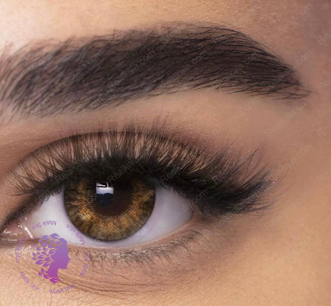 لنز رنگی روزانه  عسلی، فندقی Lens Pure Hazel