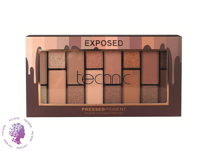 پالت سایه چشم ۱۶ رنگ  مدل Exposed ا  eye shadow pallet exposed