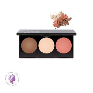پالت کانتور، هایلایتر و رژگونه  مدل Metals Sculpting Palette با جلوه طبیعی، حاوی ویتامین E و مواد معدنی، فاقد پارابن و گلوتن، مناسب انواع پوست، وزن 13.5 گرم