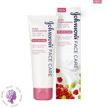 کرم مرطوب کننده روز جانسون مدل Even Complexion SPF15 حجم 50 میل