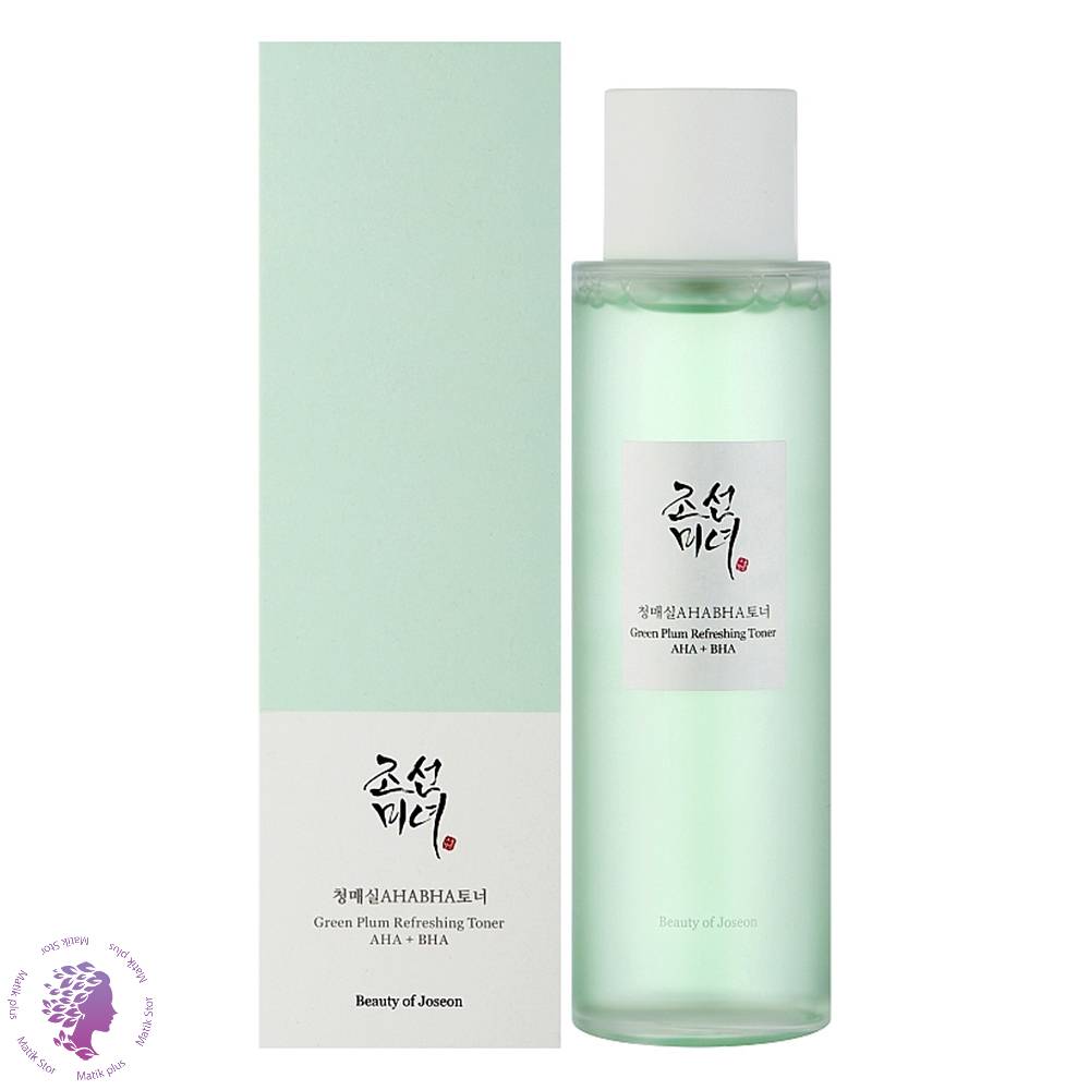 تونر لایه بردار مدل GREEN PLUM حجم 150 میل AHA BHA GREEN PLUM REFRESHING TONER