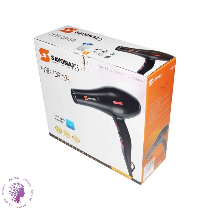 سشوار حرفه‌ای 2000 وات سايونا مدل SY-1300