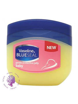 ژل وازلین  Vaseline Blueseal دست و بدن کودک مدل Gentle Protective Jelly Baby حجم 100 میل