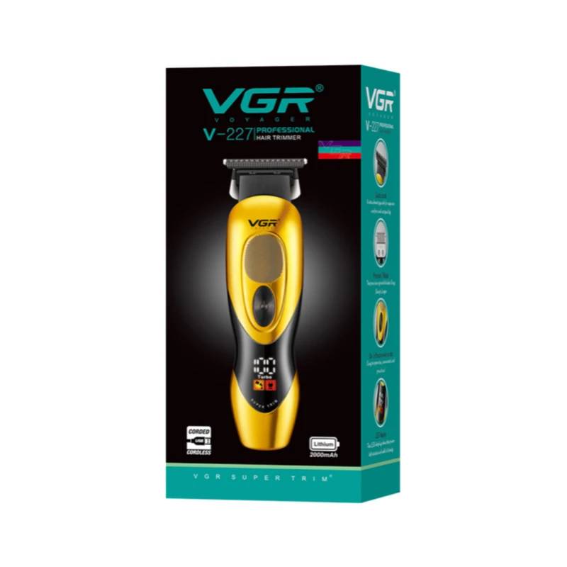 ماشین اصلاح موی سر و صورت وی جی ار مدل V-227