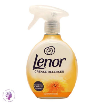 اسپری ضد چروک و اتو کننده لباس لنور lenor رایحه Summer Breeze حجم 500 میل