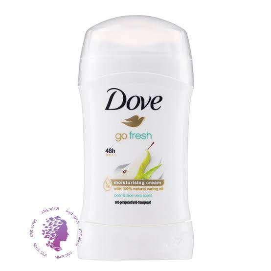 استیک دئودورانت زنانه داو مدل GO FRESH رایحه گلابی وزن 40 گرم
