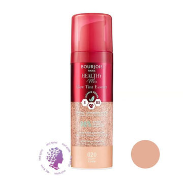 تینت آبرسان و درخشان‌ کننده پوست بورژوآ Bourjois مدل Healthy Mix Glow Tint Essence کد 020 (رنگ Light)