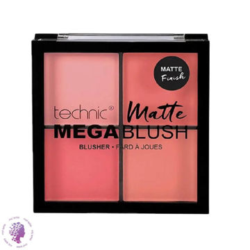 پالت رژگونه 4 رنگ تکنیک مدل Mega Blush
