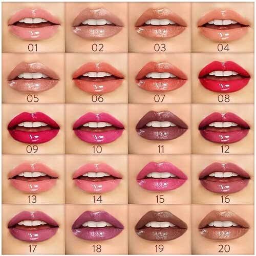 لیپ گلاس حجم ‌دهنده‌ی دوی لیپ بوستر Dewy Lip Booster فلورمار شماره 09
