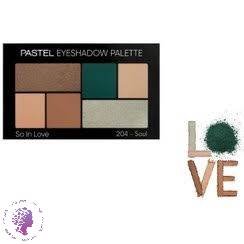 پالت سایه پاستل ۲۰۴ مدل So In Love با ۶ رنگ | Pastel Eyeshadow Palette
