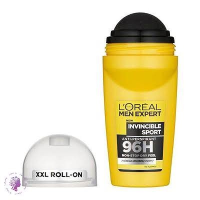 مام رول ضد تعریق مردانه لورآل سری Men Expert مدل Invincible Sport