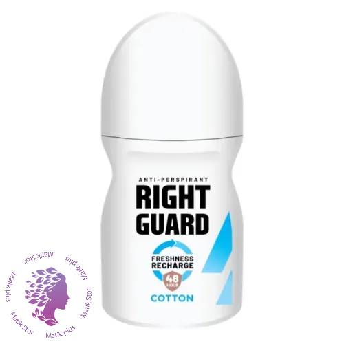 مام رول ضد تعریق زنانه رایت گارد مدل Cotton حجم 50 میل